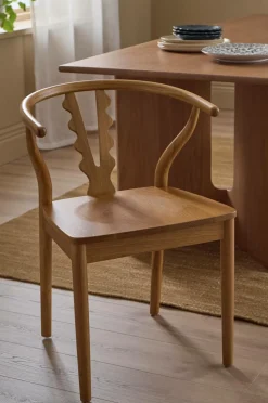 Ellos Home Armstol Heddalie Honningbrun Hot