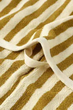 Ellos Home Badehåndklæde Stripe 70x140cm Gyldenbrun Best