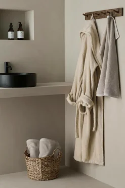 Ellos Badetøj|Badeværelsestekstiler>Home Badekåbe til voksne Beige