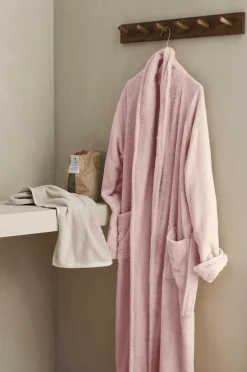 Ellos Home Badekåbe til voksne Lyserød Sale