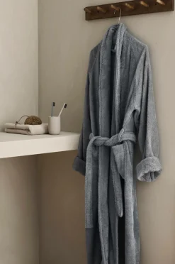 Ellos Home Badekåbe til voksne Blågrå Outlet