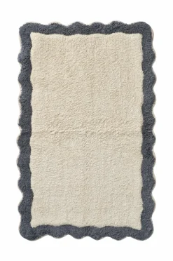 Ellos Badeværelsesmåtter>Home Bademåtte Scallop Grønblå