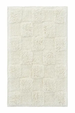 Ellos Badeværelsesmåtter|Badeværelsestekstiler>Home Bademåtte Saga Check Hvid