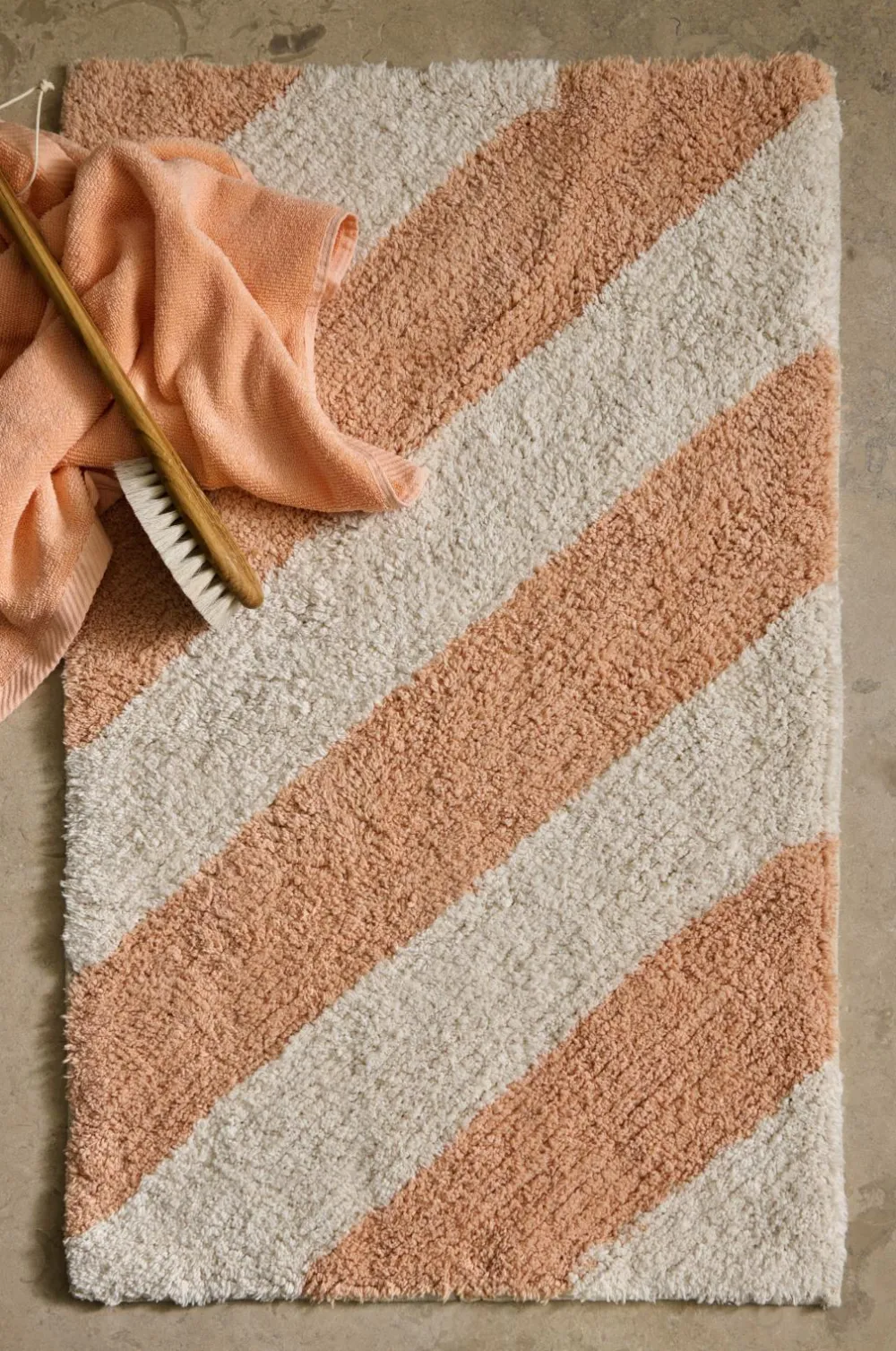 Ellos Home Bademåtte Emmie Abrikos Clearance