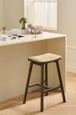 Ellos Stole & Skamler>Home Barstol Bangs 65,5 cm Mørkebrun