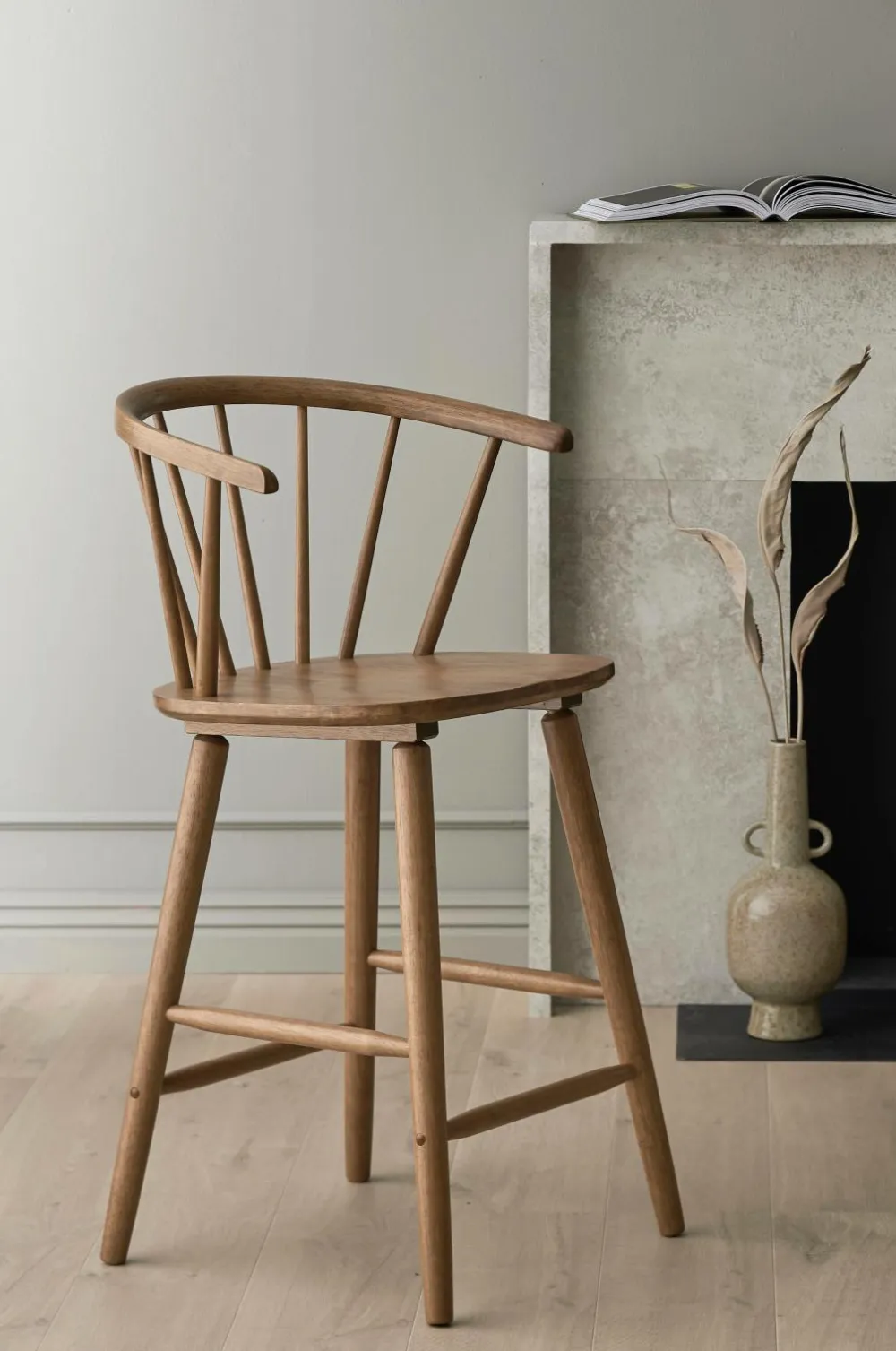 Ellos Home Barstol Jolina 65 cm Honningbrun Best