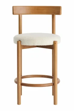 Ellos Stole & Skamler>Home Barstol Merianda Sædehøjde 66 cm Honningbrun