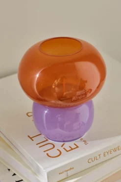 Ellos Home Batteridrevet bordlampe Berry Brun/lilla Sale