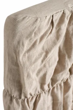 Ellos Møbeltekstiler>Home Betræk til hovedgærde Candice Elastic i hør Linen beige