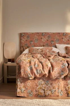 Ellos Senge & Madrasser>Home Betræk til hovedgærde Candice Rose Headboardcover Brunrosa