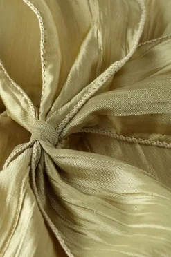 Ellos Home Bånd Crushente Bow 2-pak Olivengrøn Outlet