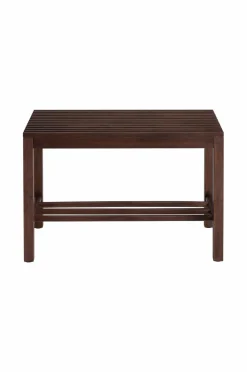 Ellos Home Bænk / skohylde Stripe Brun New