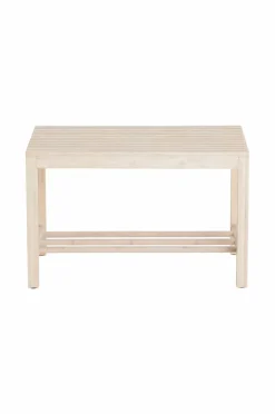 Ellos Home Bænk / skohylde Stripe Mat sand mat sand New