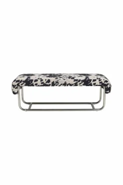 Ellos Stole & Skamler>Home Bænk Cowlow Sort/hvid