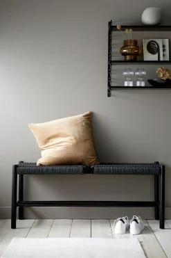 Ellos Home Bænk Ellan 110x35 cm Sort Best