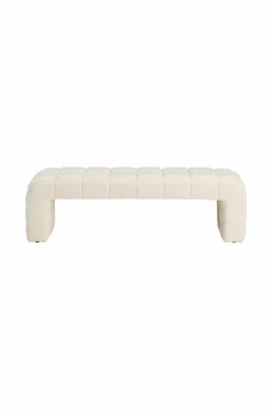 Ellos Stole & Skamler>Home Bænk Fanita Cremehvid