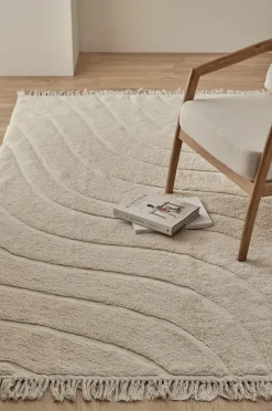 Ellos Home Bomuldsgulvtæppe Mijas Naturlig hvid Discount