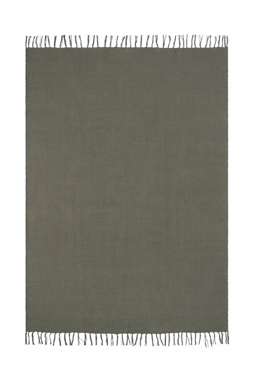 Ellos Home Bomuldstæppe Flora Grøn Clearance