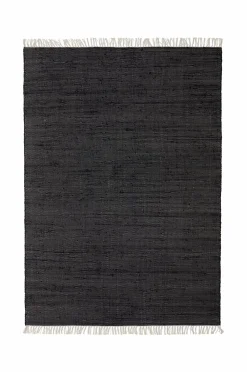 Ellos Home Bomuldstæppe Imola Sort Hot
