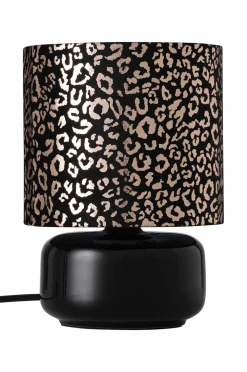 Ellos Home Bordlampe Leona Sort/guld Outlet
