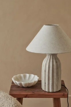 Ellos Bordlamper>Home Bordlampe Judith Nature / linen