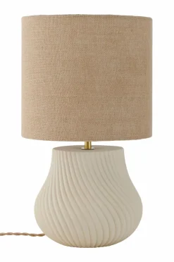 Ellos Home Bordlampe Thea Light brown/Natural Hot