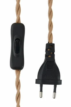 Ellos Home Bordlampe Thea Light brown/Natural Hot