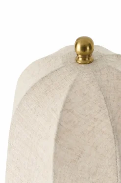 Ellos Home Bordlampe Bridget Brass/ Black New