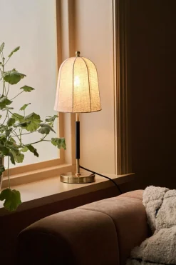 Ellos Home Bordlampe Bridget Brass/ Black New