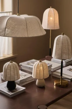 Ellos Home Bordlampe Bridget Brass/ Black New