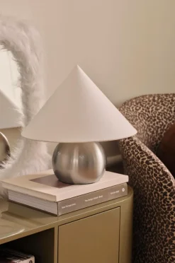 Ellos Home Bordlampe Connie Beige/krom Best