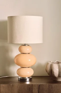 Ellos Home Bordlampe Marie Lys beige/offwhite Sale