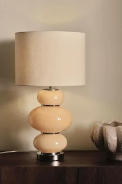 Ellos Home Bordlampe Marie Lys beige/offwhite Sale