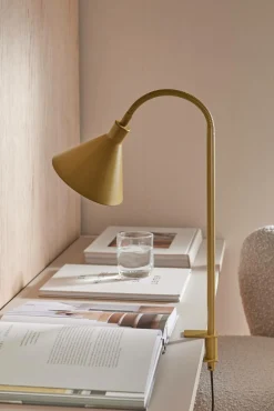 Ellos Home Bordlampe Flexi Torino Brun Discount