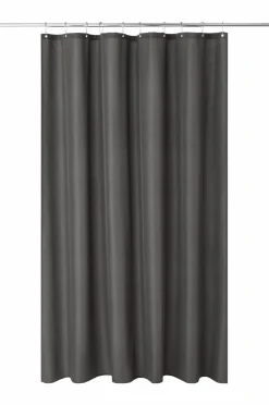 Ellos Badeværelsestekstiler>Home Bruseforhæng Saga Mørkegrå