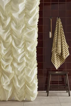 Ellos Badeværelsestekstiler>Home Bruseforhæng Elina Lysegul