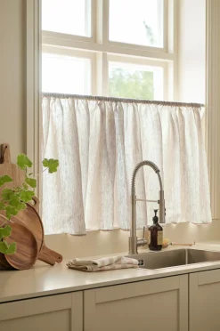 Ellos Gardinkapper>Home Café-gardin Malva Hvid