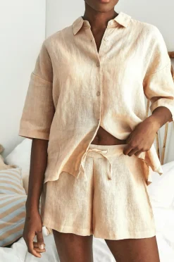 Ellos Home Candice Shorts Varm beige Online