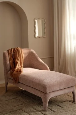 Ellos Home Chaiselong Billian Lys rosa Clearance