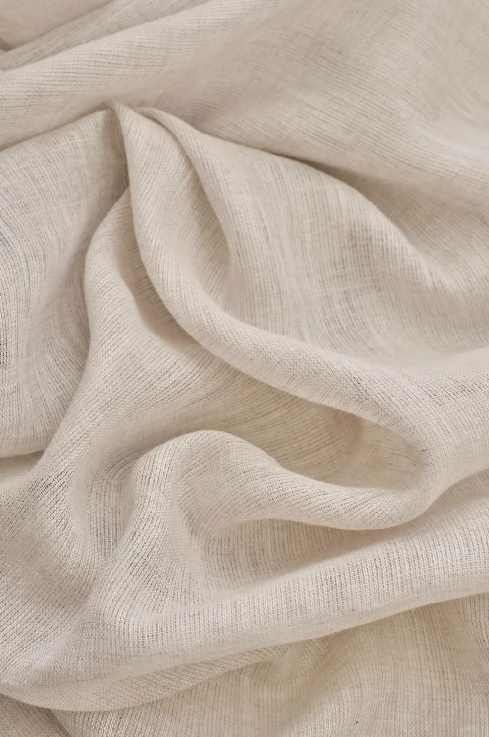 Ellos Home CLEO skræddersyet linnedgardin Natur Outlet