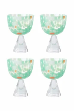 Ellos Home Cocktailglas Dotti 4-pak Grøn New