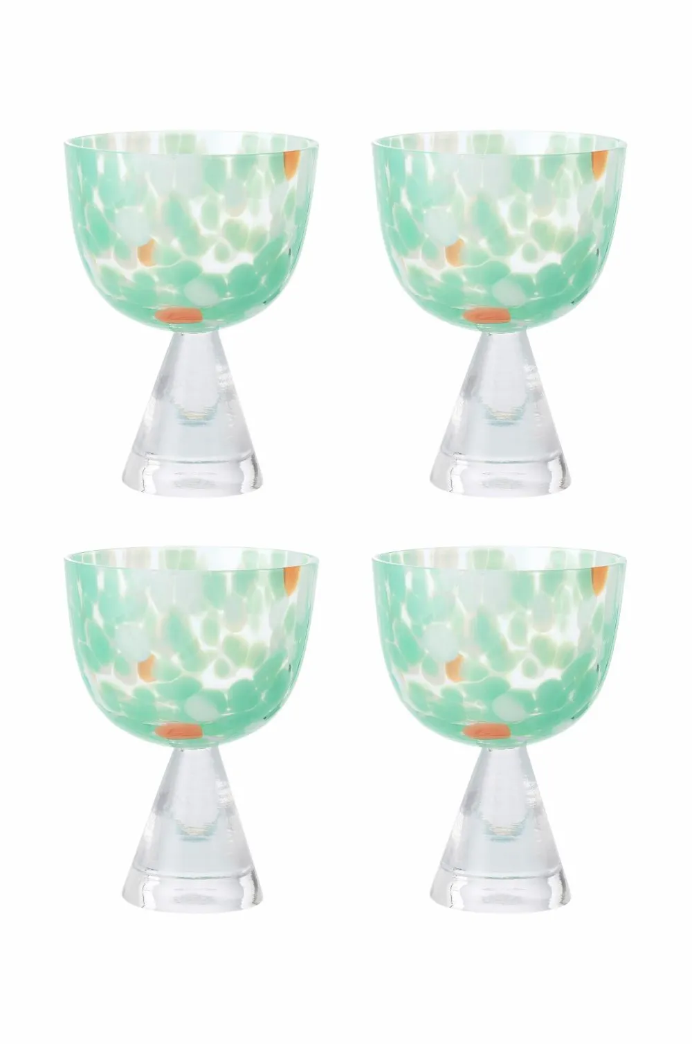 Ellos Home Cocktailglas Dotti 4-pak Grøn New