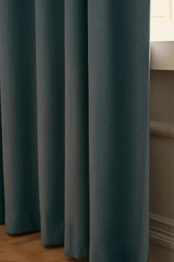 Ellos Home DEJA skræddersyet mørklægningsgardin Gråblå Sale