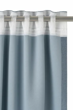 Ellos Home DEJA skræddersyet mørklægningsgardin Gråblå Sale