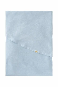 Ellos Home Dug Elly i genanvendt halvlinned Ø 150 cm Lyseblå Clearance