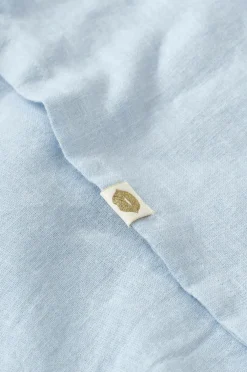 Ellos Home Dug Elly i genanvendt halvlinned Ø 150 cm Lyseblå Clearance