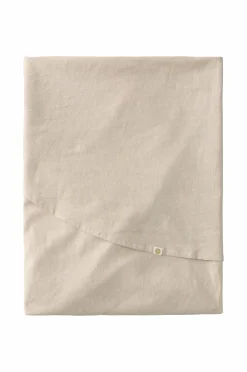 Ellos Home Dug Elly i genanvendt halvlinned Ø 150 cm Linen beige Clearance