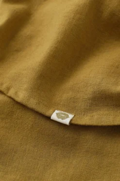 Ellos Home Dug Elly i genanvendt halvlinned Ø 150 cm Olivengrøn Online