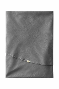 Ellos Home Dug Elly i genanvendt halvlinned Ø 150 cm Åskgrå New