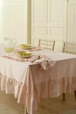 Ellos Borddækning & Servering|Bordtekstiler>Home Dug Lovisa Frill Lyserød